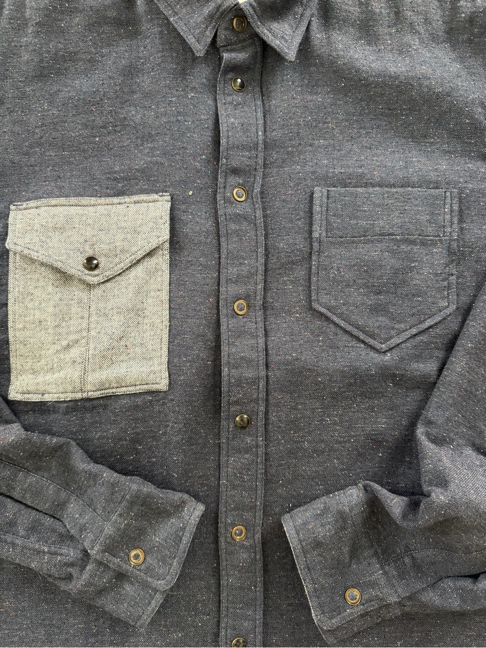 Billy Reid Silk Cotton Overshirt - Unique Find - Sz Medium - Picture 2 of 9